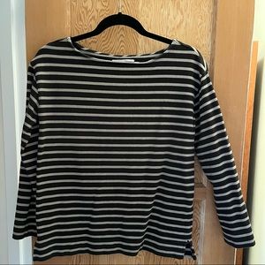 Everlane striped boatneck top